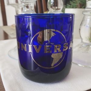 Cobalt Blue universal cocktail glass